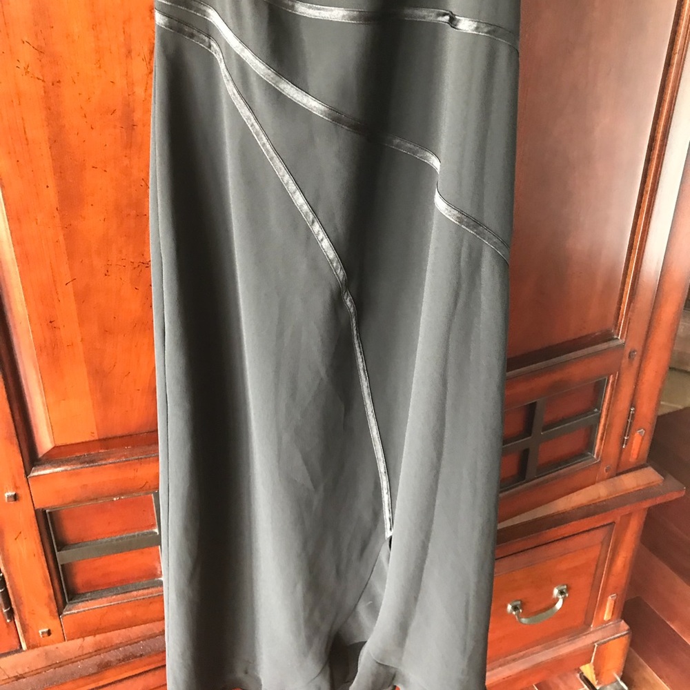 Black tea length dress